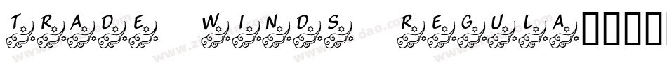 Trade Winds Regula字体转换